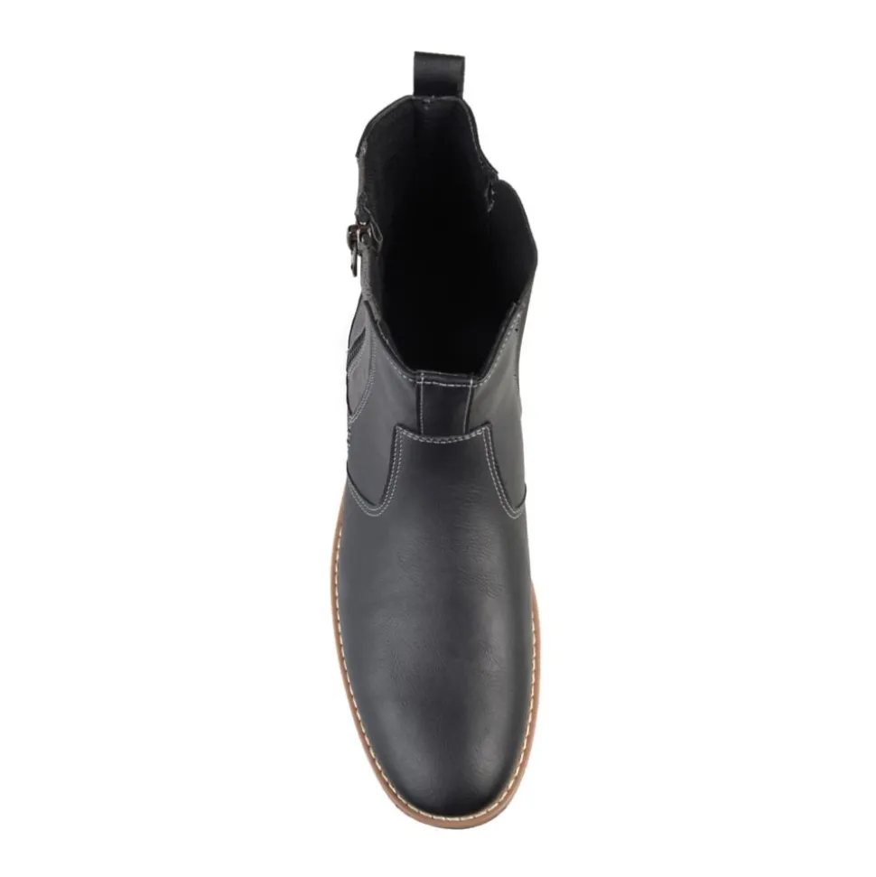 Vance Co Mens Pratt Chelsea Boot