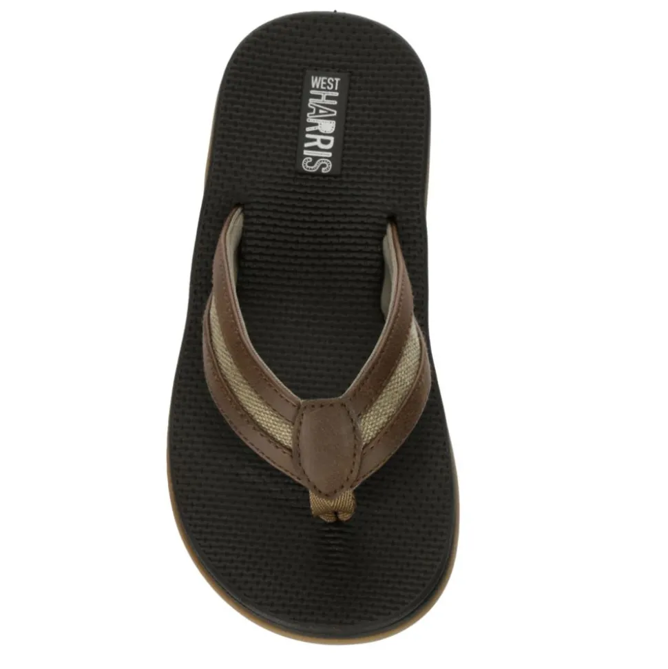 West Harris Boys Little-Big Kid Cove Flip Flop Sandal