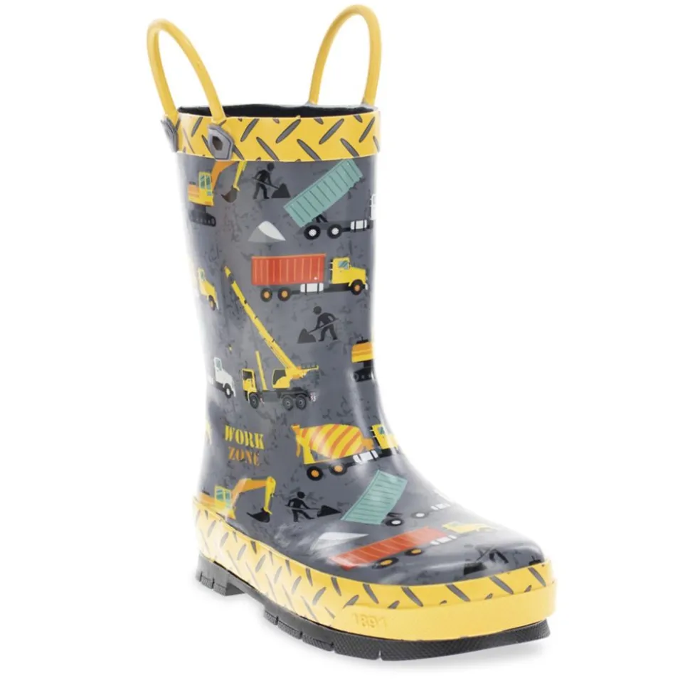 Western Chief Boys Infant Work Zone Rain Boot