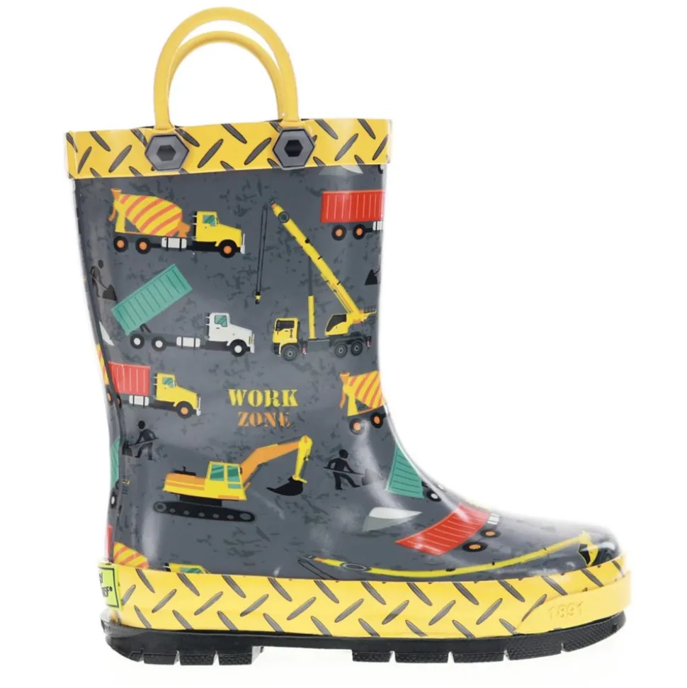 Western Chief Boys Infant Work Zone Rain Boot