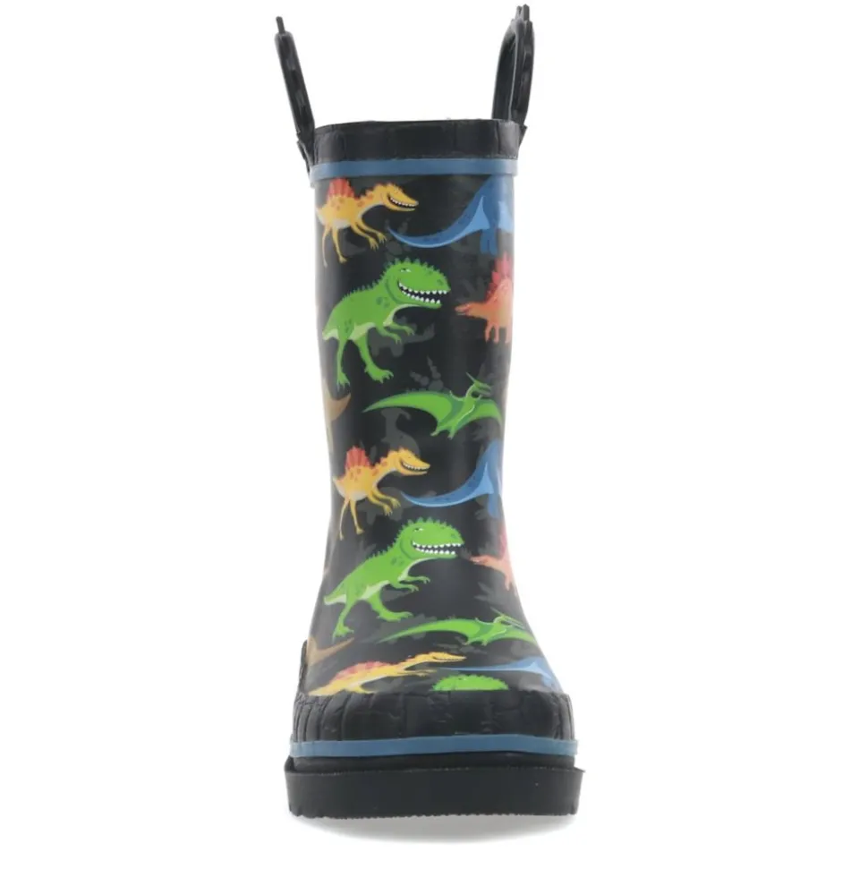 Western Chief Boys Infant Dino World Rain Boot