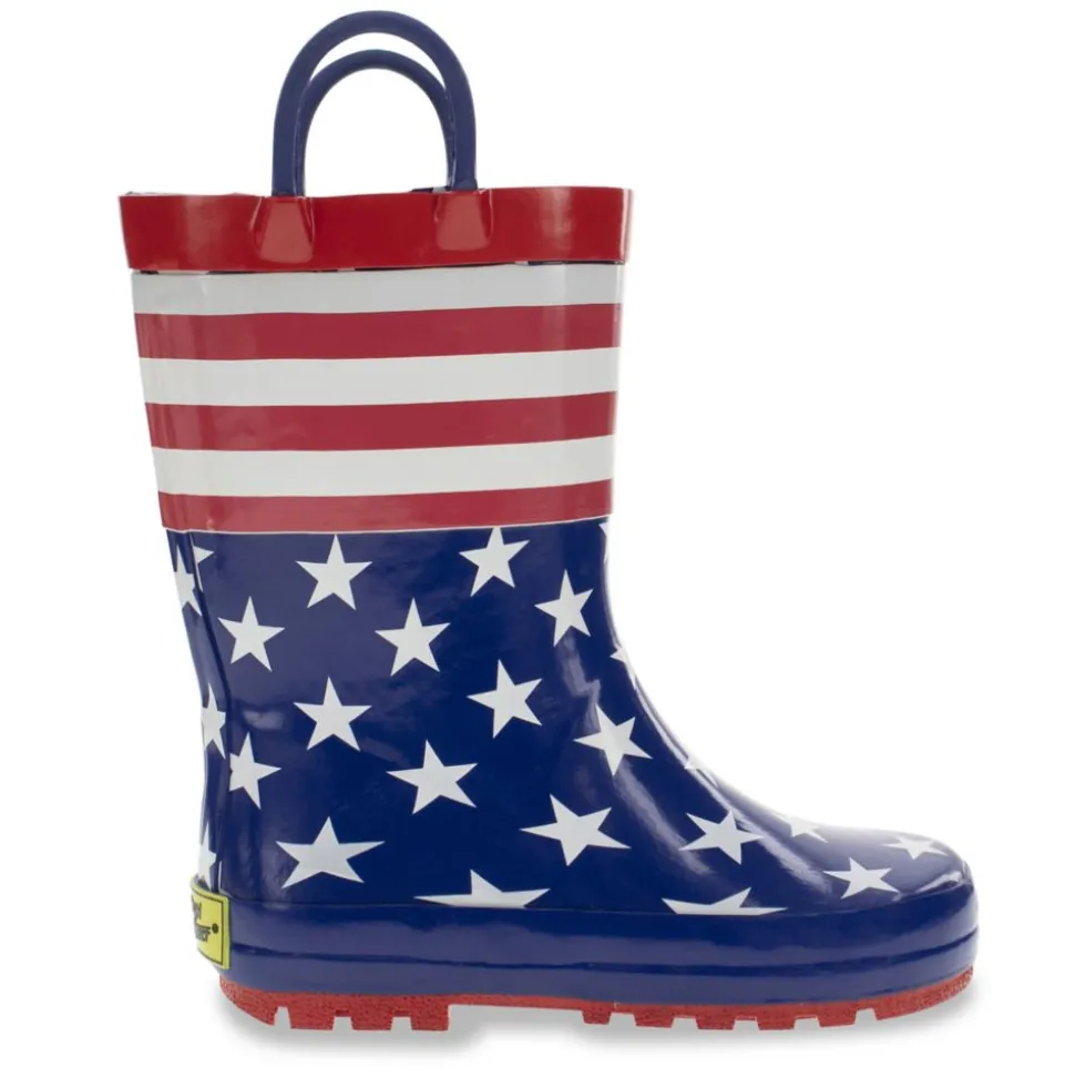 Western Chief Boys Old Glory Rain Boot
