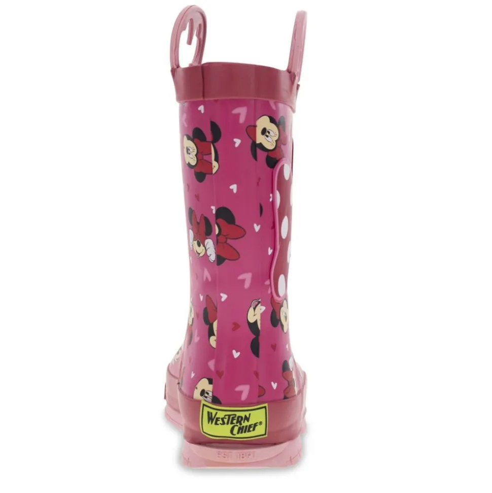 Western Chief Girls Infant Minnie Love Rain Boot