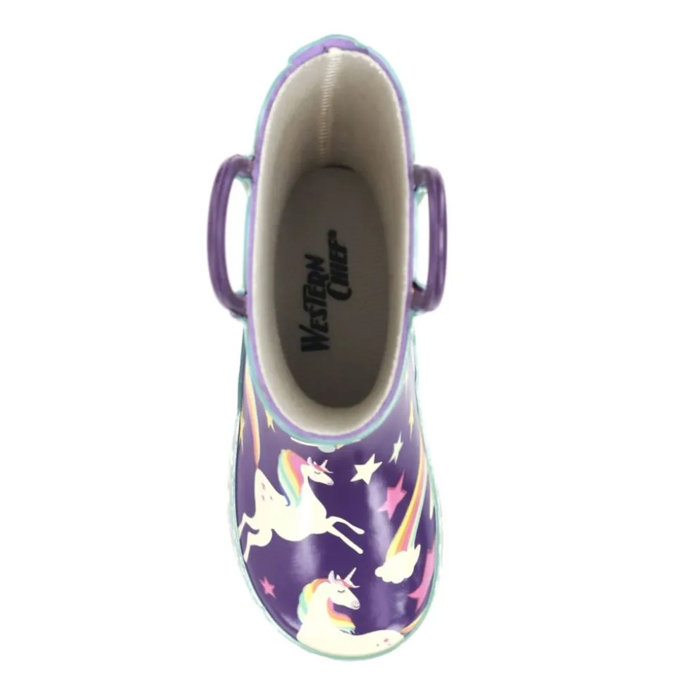 Western Chief Girls Infant Unicorn Dreams Rain Boot
