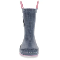 Western Chief Girls Toddler Jean Patch Rain Boot