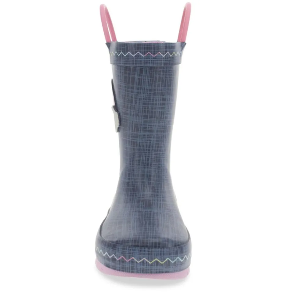 Western Chief Girls Toddler Jean Patch Rain Boot