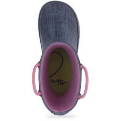 Western Chief Girls Toddler Jean Patch Rain Boot