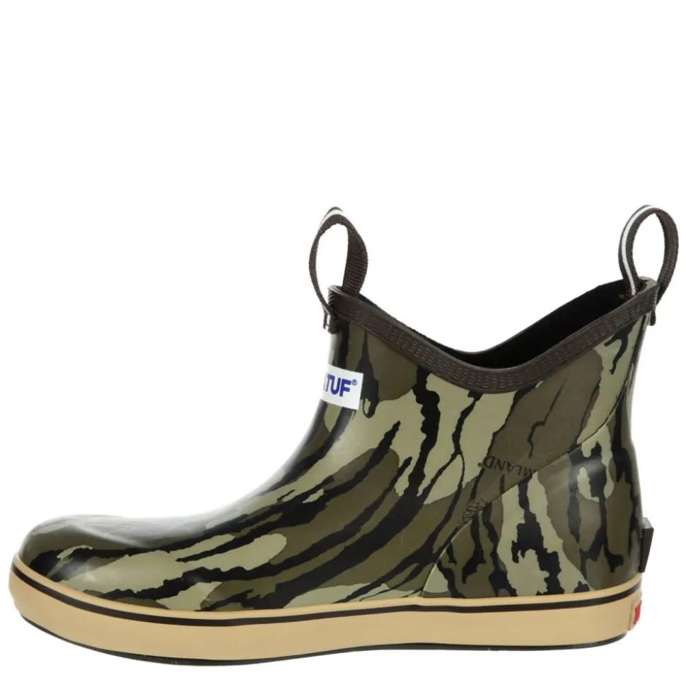 Xtratuf Boys Mossy Oak Bottomland Ankle Deck Boot
