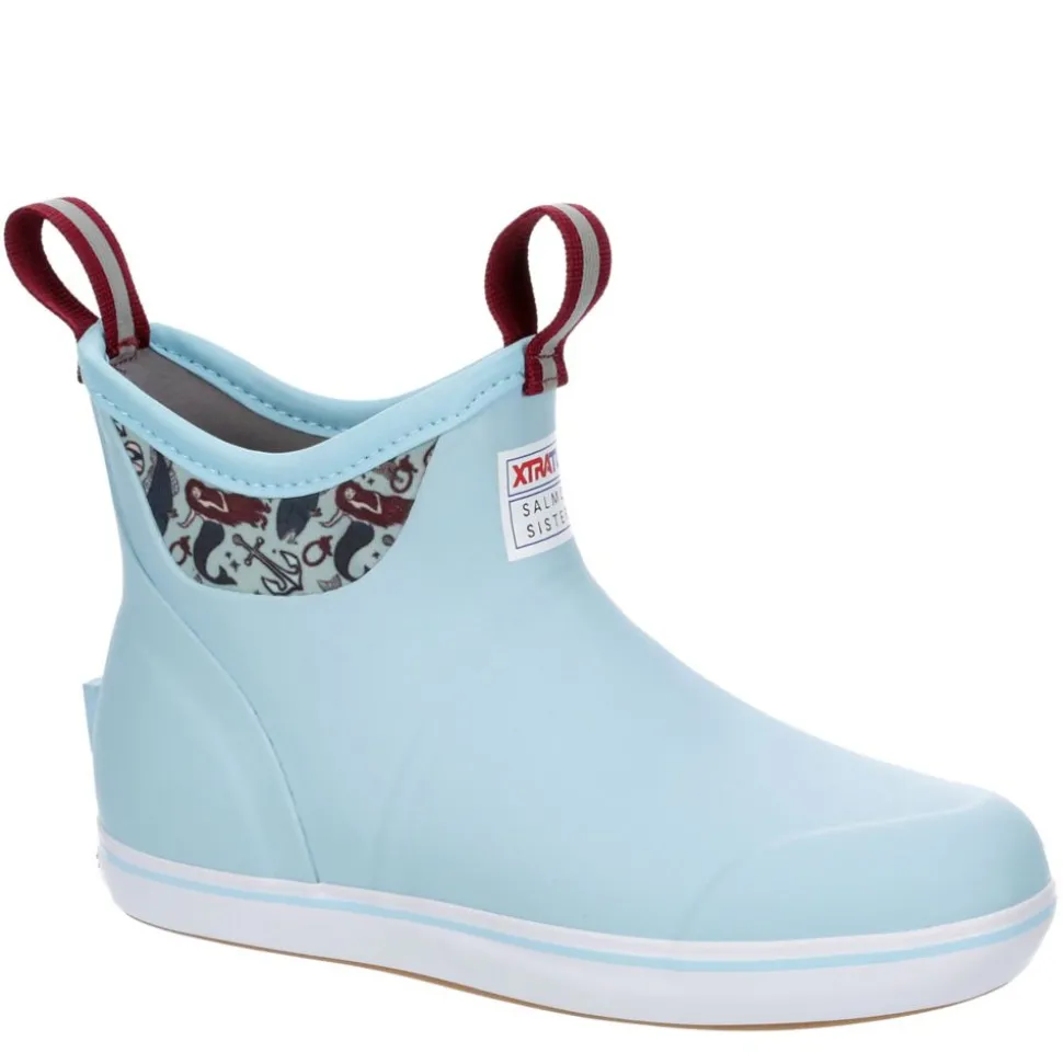 Xtratuf Womens 6 Salmon Sisters Ankle Deck Boot